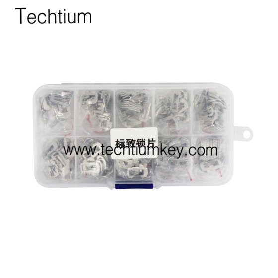 Citroen/Peugeot as, bs, cs, ds, es, rs lock plate,each 20pcs,total 240pcs（Material:copper ,better than Iron)